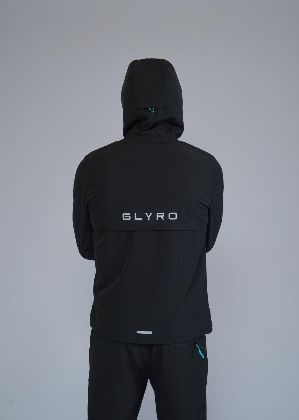 REFLECT 1.0 TRACKSUIT - BLACK/AQUA