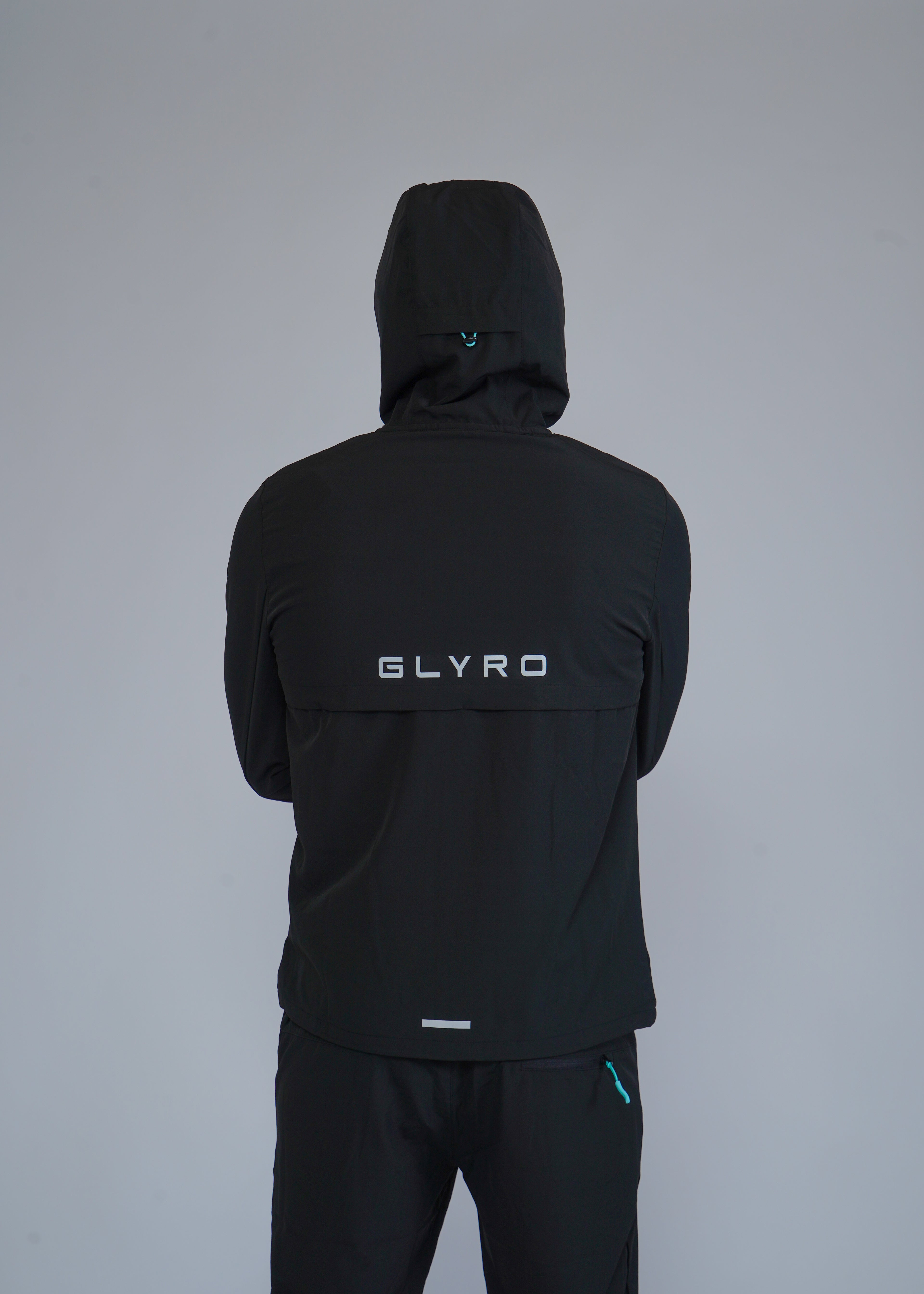 REFLECT 1.0 TRACKSUIT - BLACK/AQUA