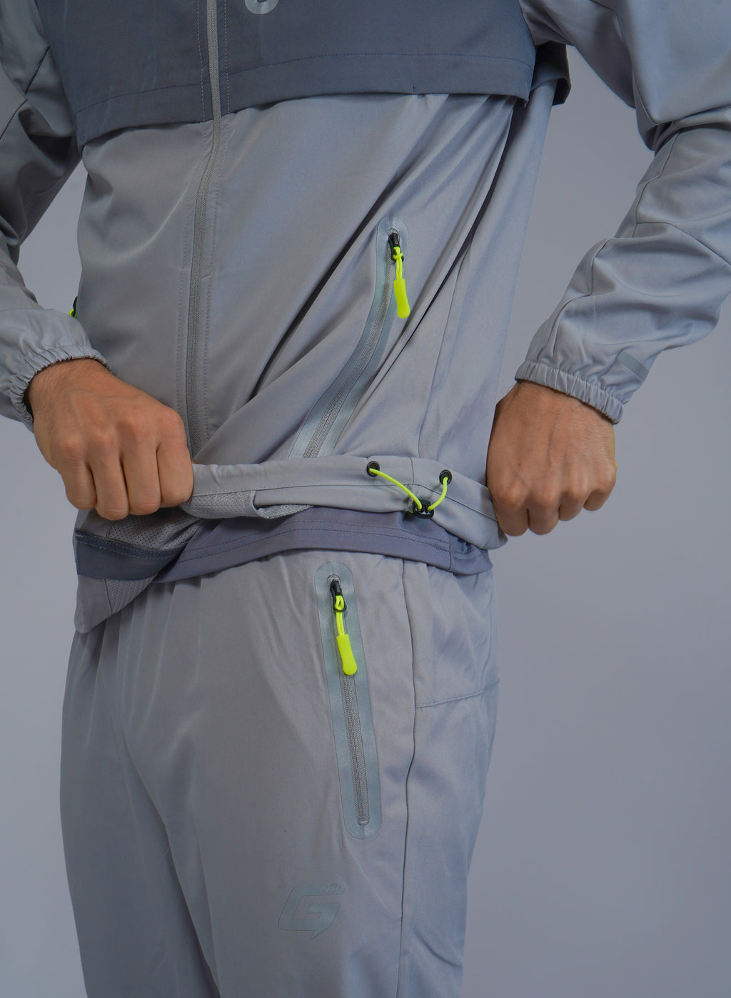REFLECT 1.0 TRACKSUIT - CLOUD GREY/SLATE/VOLT
