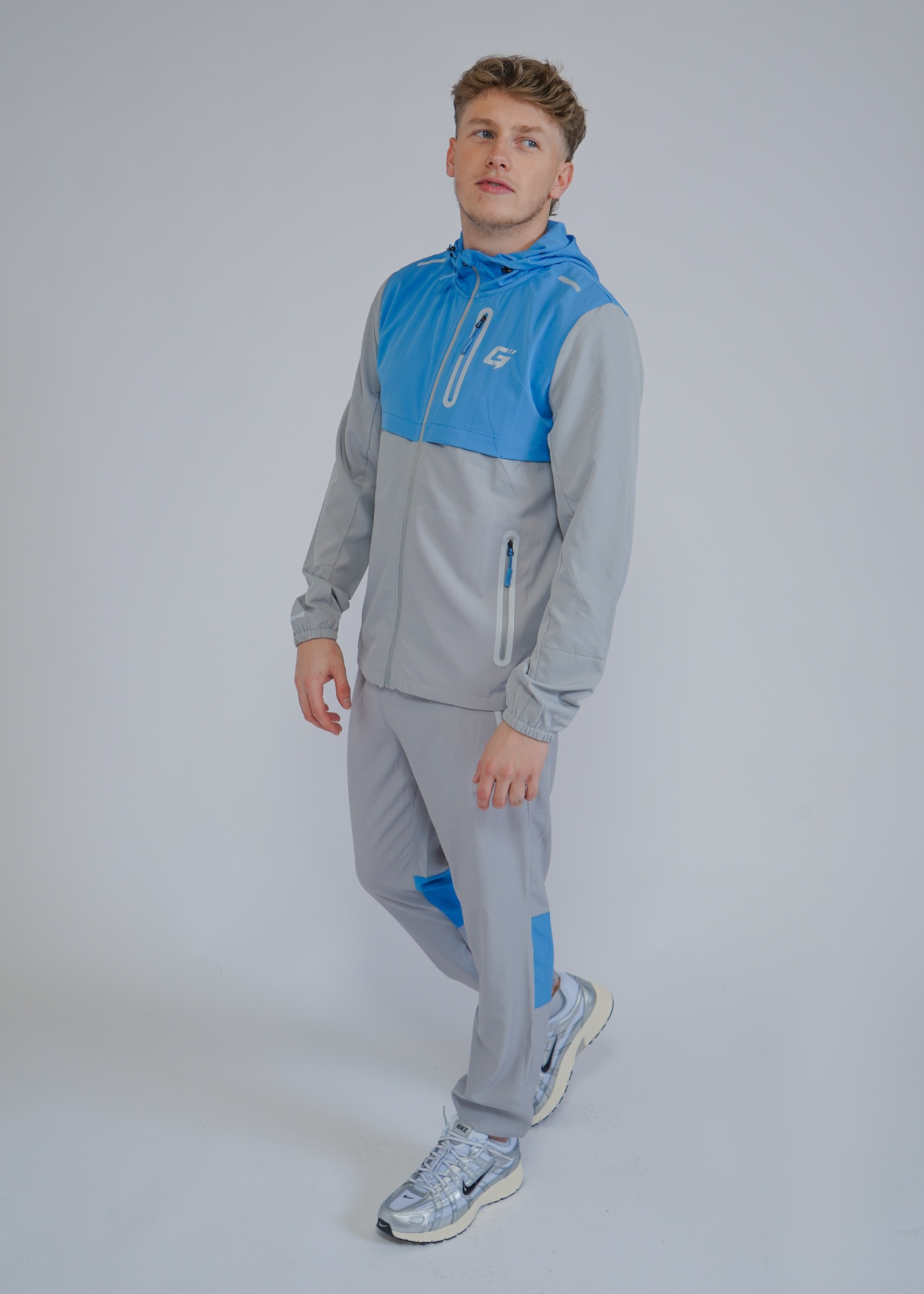 REFLECT 1.0 TRACKSUIT - OCEAN/CLOUD GREY