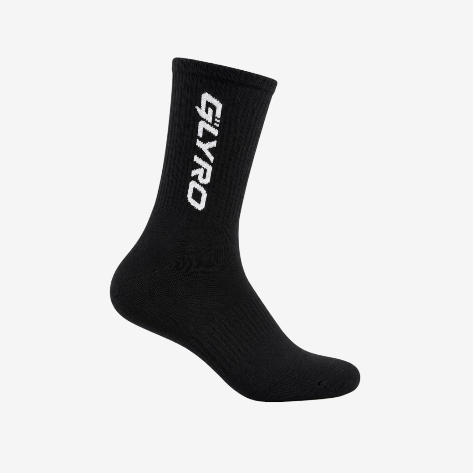 GLYRO ACTIVE CREW SOCKS - BLACK