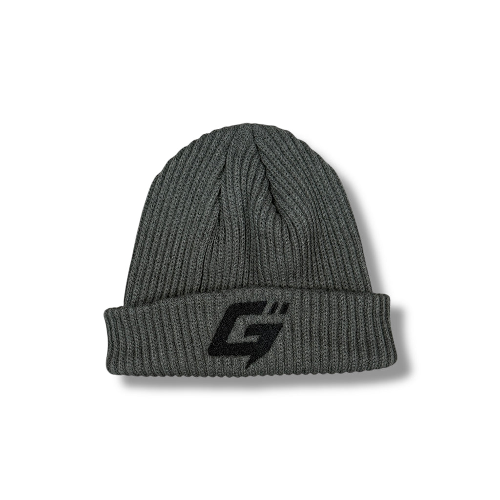 PEAK BEANIE HAT - SLATE